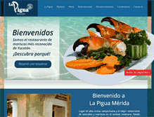 Tablet Screenshot of lapiguamerida.com